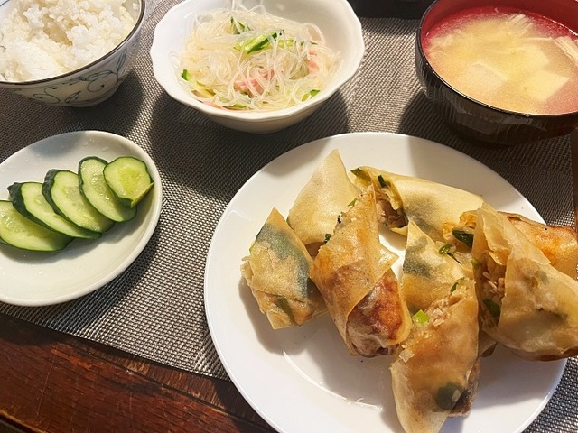 夕食