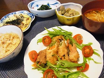 夕食