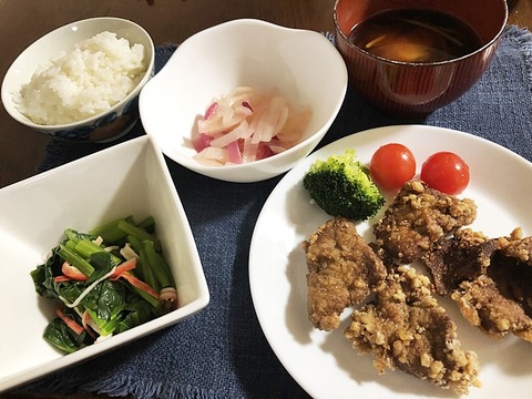 夕食