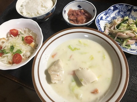 夕食