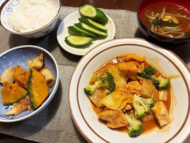 夕食