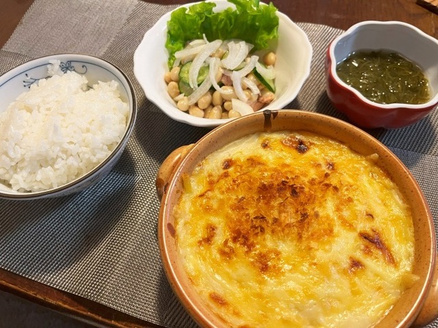 夕食