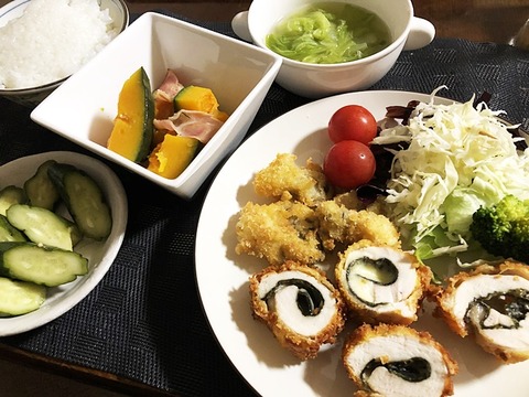 夕食