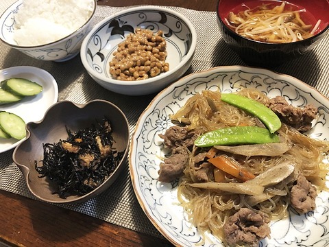 夕食
