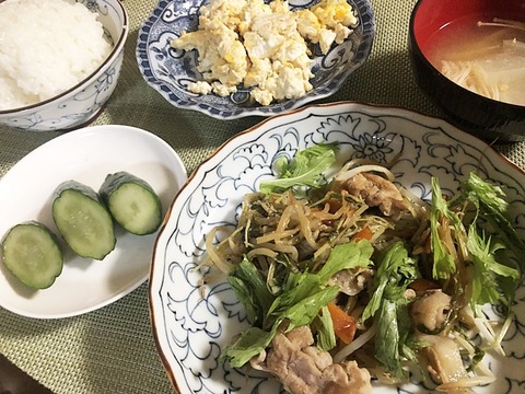 夕食