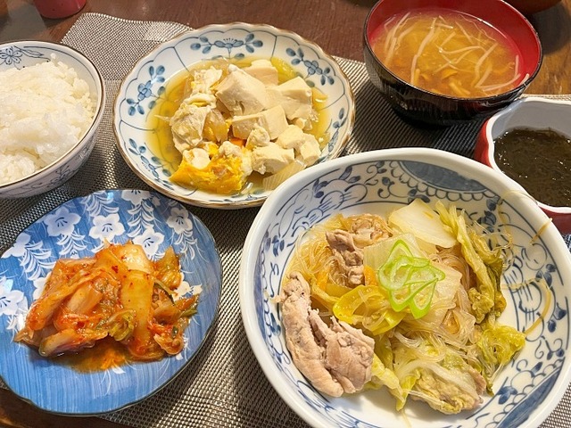 夕食