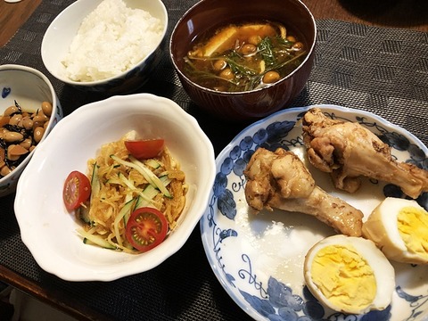 夕食