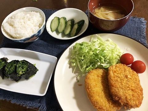 夕食