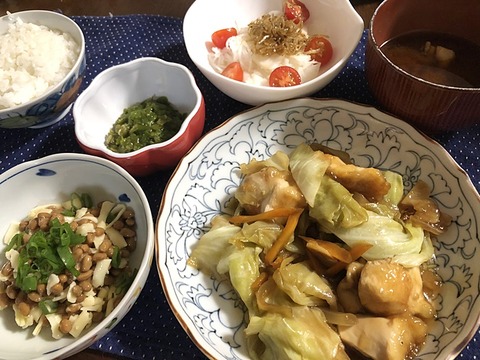 夕食