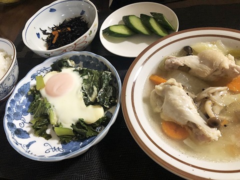 夕食