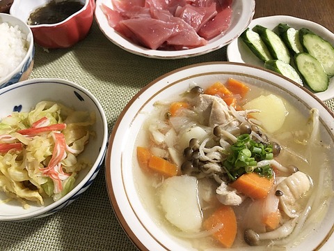 夕食