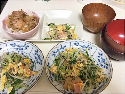 page夕食