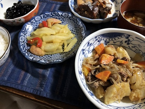 夕食