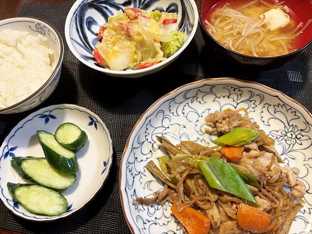 夕食