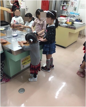 pageケーキ作り