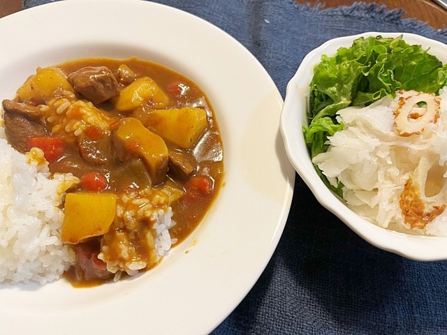 夕食