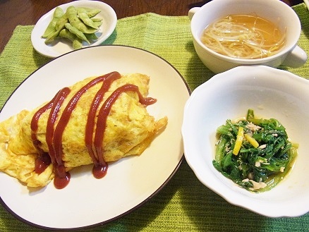 夕食