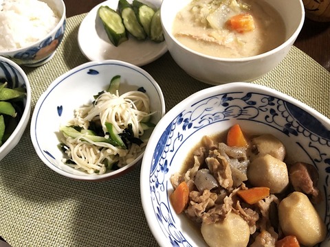 夕食