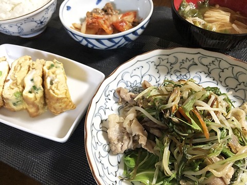 夕食