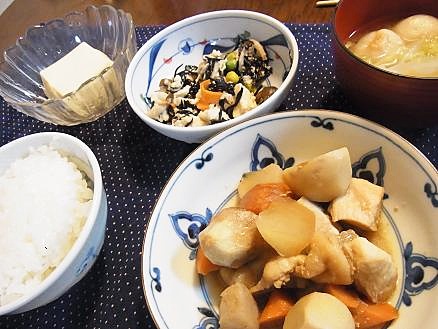 夕食