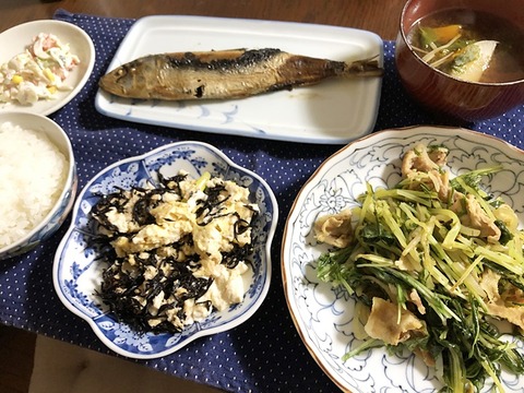 夕食