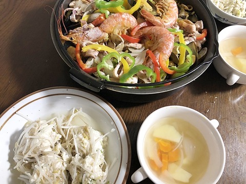 夕食