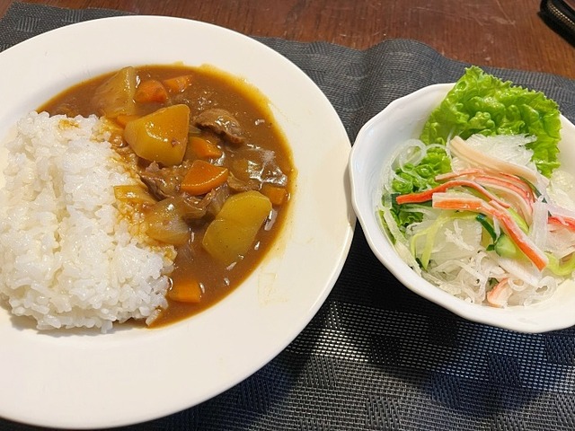 夕食