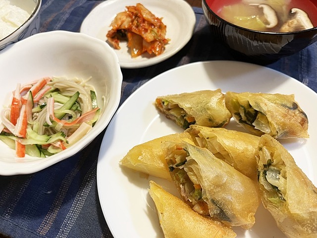 夕食