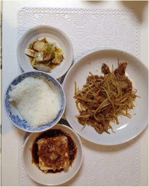 page夕食