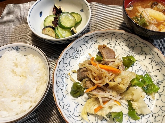 夕食