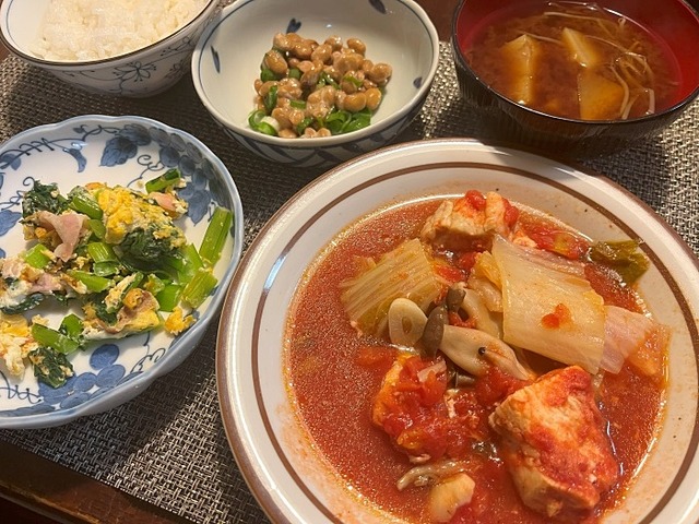 夕食
