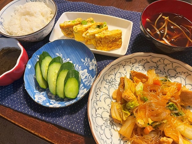 夕食