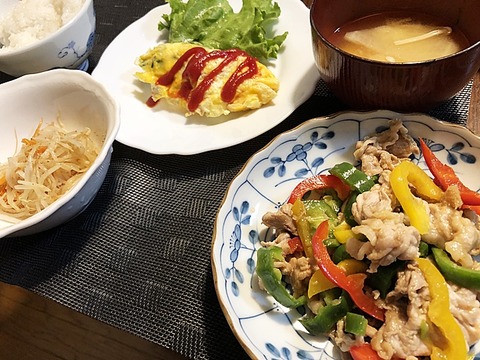 夕食