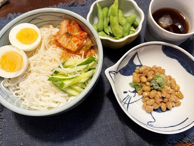 夕食