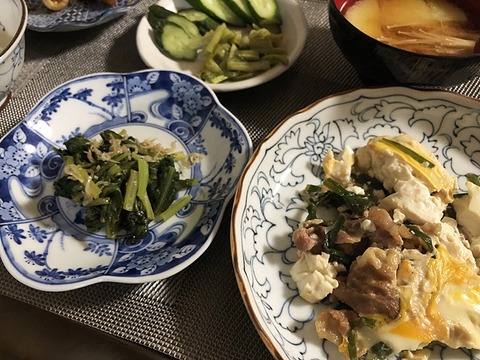 夕食