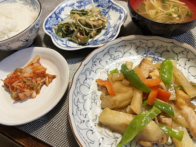 夕食