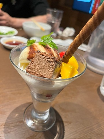 チョコパフェ