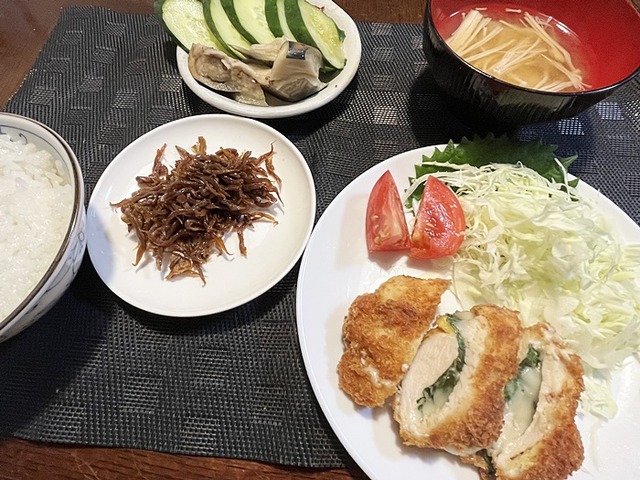 夕食