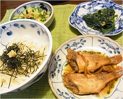 夕食