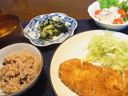 夕食