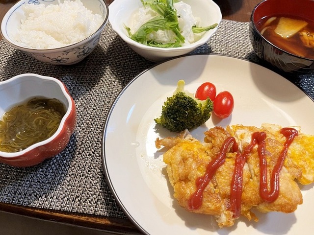 夕食