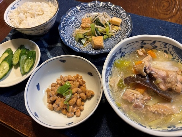 夕食