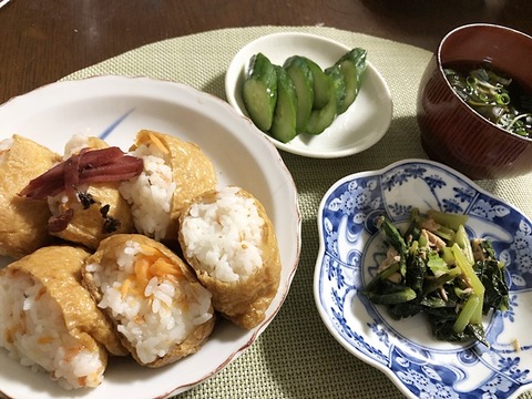 夕食