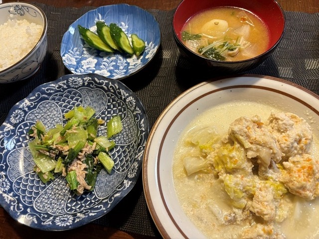 夕食