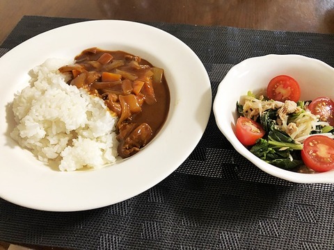 夕食