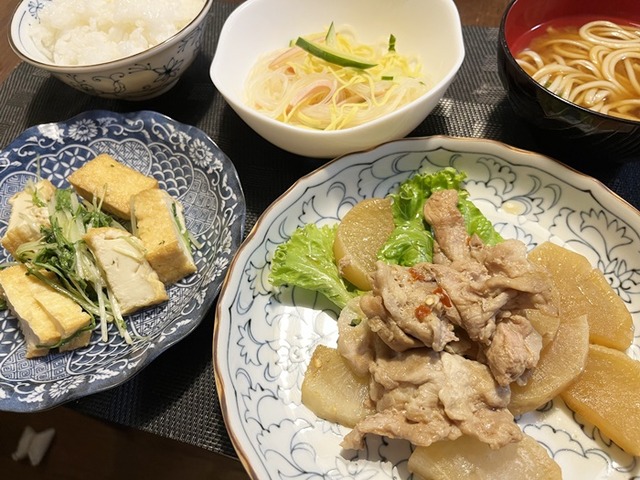 夕食