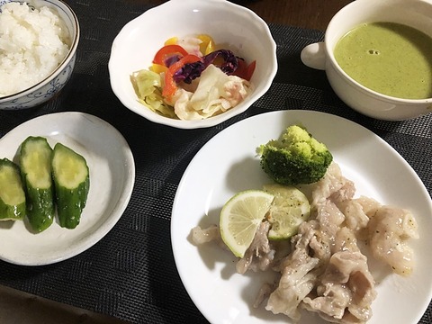 夕食