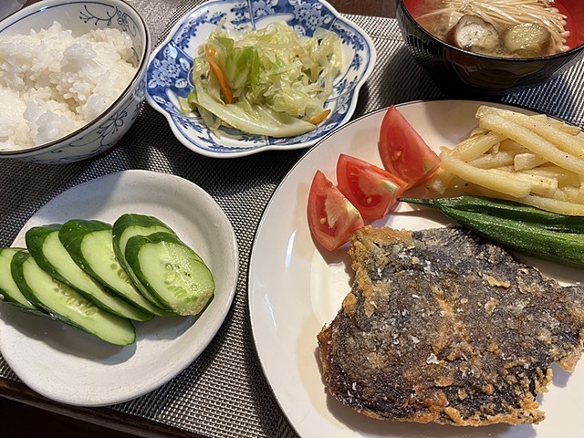夕食