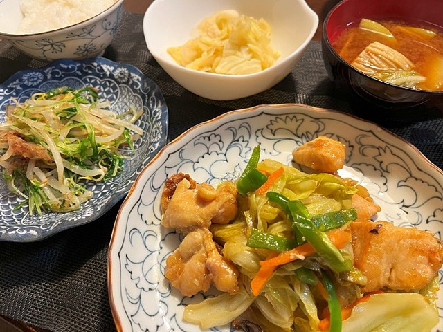 夕食