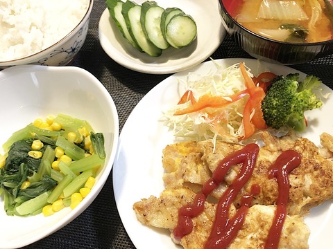夕食